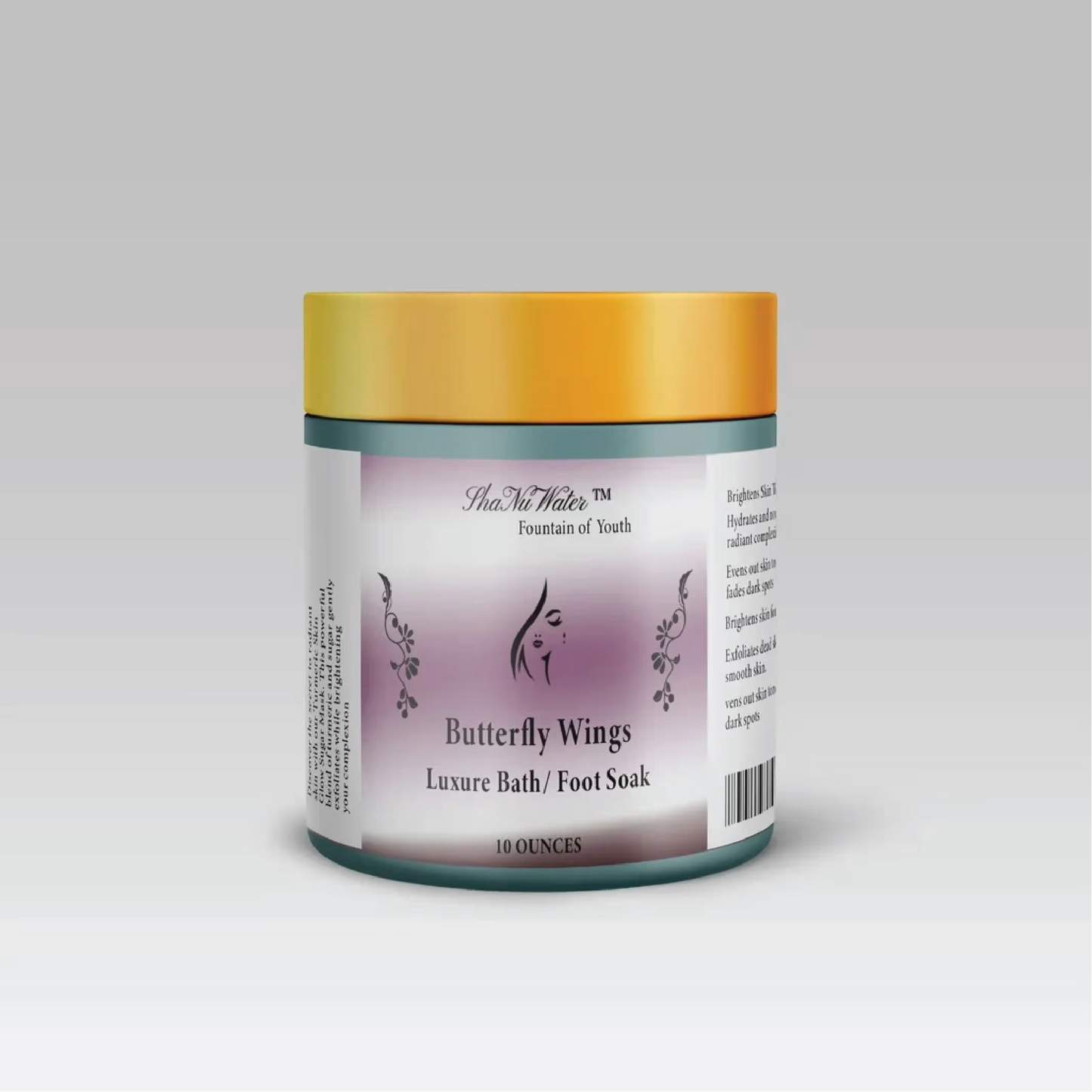 Luxur’e Dead Sea & Epsom Salt Bath / Foot Soak – Butterfly Wings