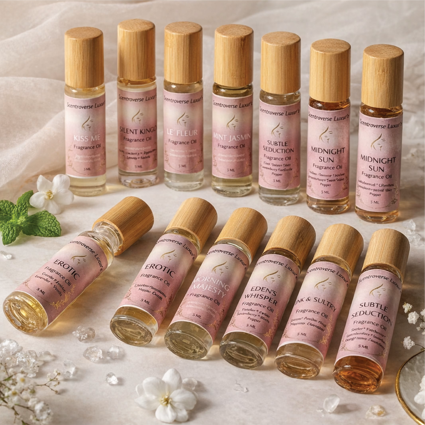 Fragrance Body Oils for Woman