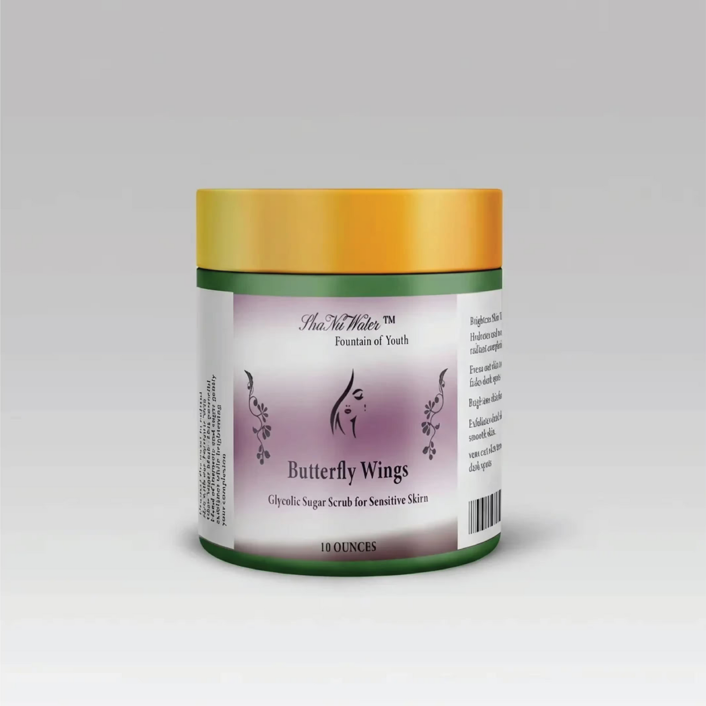 Glycolic Sugar Scrub for Sensitive Skin 10 – Ounce