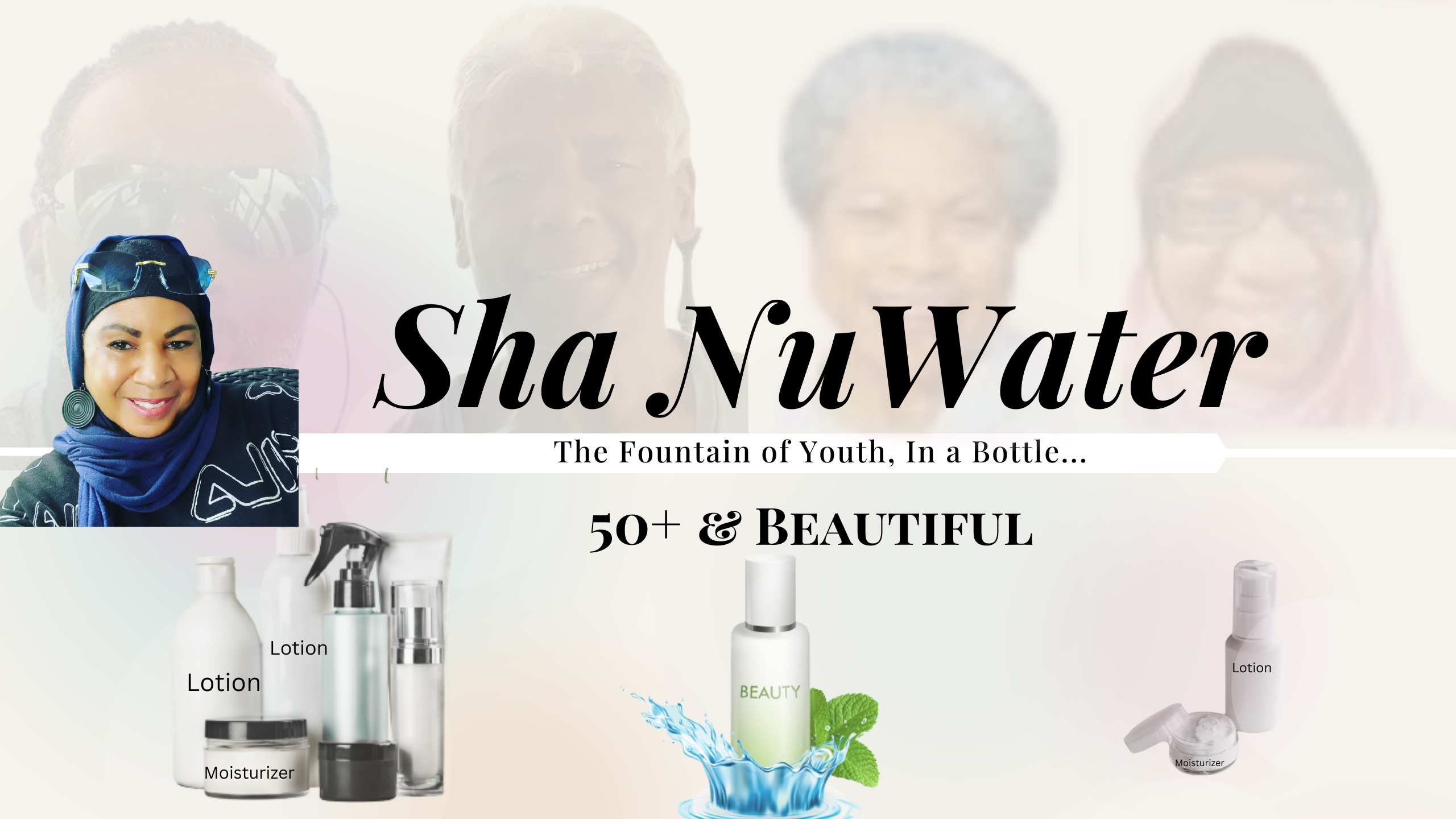 ShaNuWater Fountain Of Youth Brand Banner