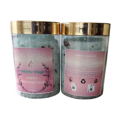 Luxur’e Dead Sea & Epsom Salt Bath / Foot Soak – Butterfly Wings