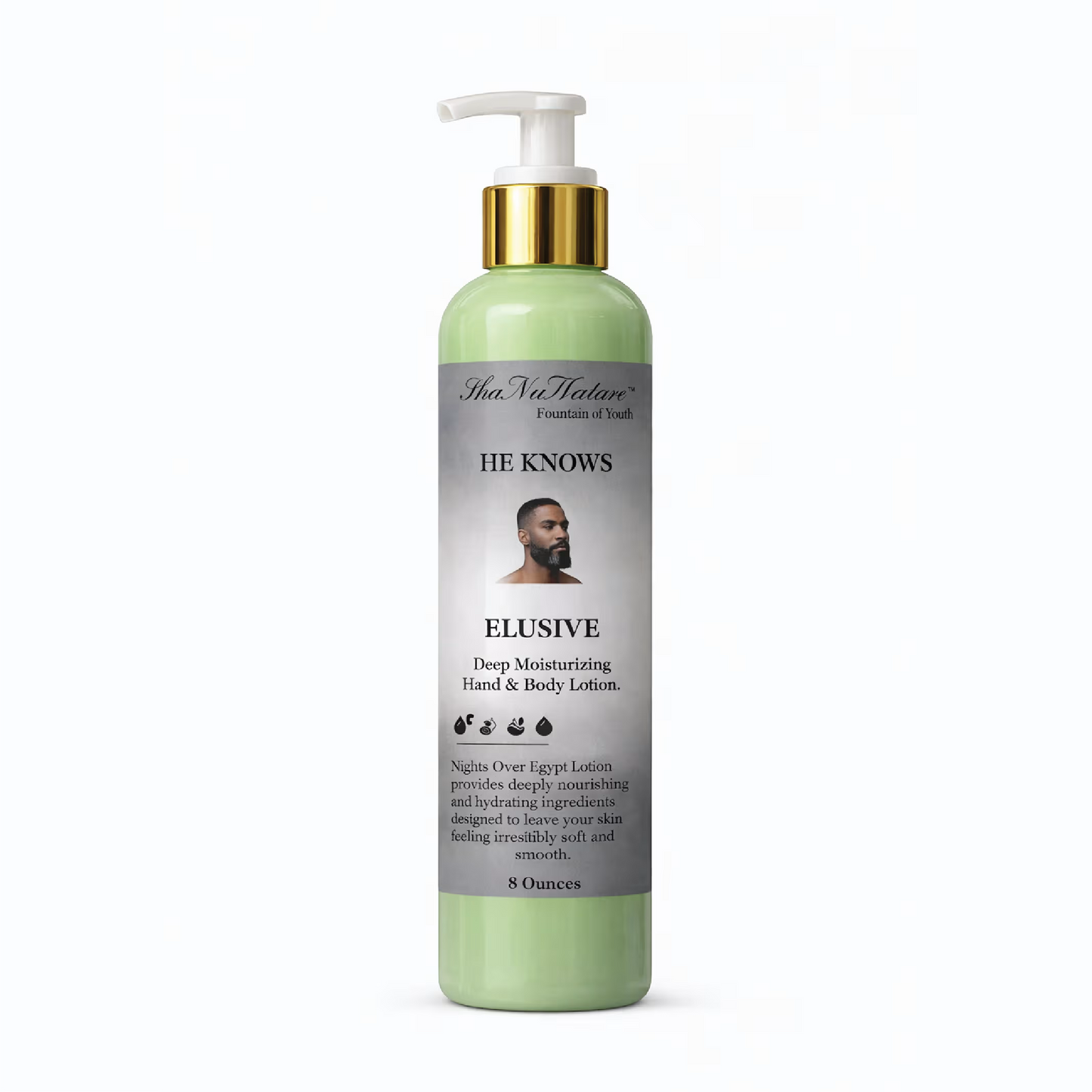 HE KNOWS ELUSIVE – Deep Moisturizing Hand & Body Lotion