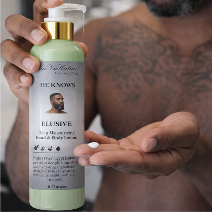 HE KNOWS ELUSIVE – Deep Moisturizing Hand & Body Lotion