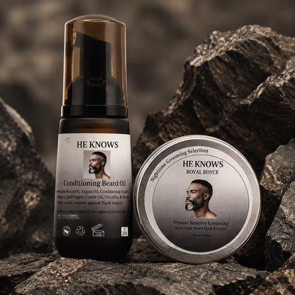 HE KNOWS. Duo Beard Grooming Set