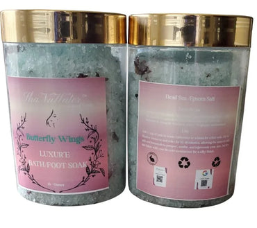 Luxur’e Dead Sea & Epsom Salt Bath / Foot Soak – Butterfly Wings