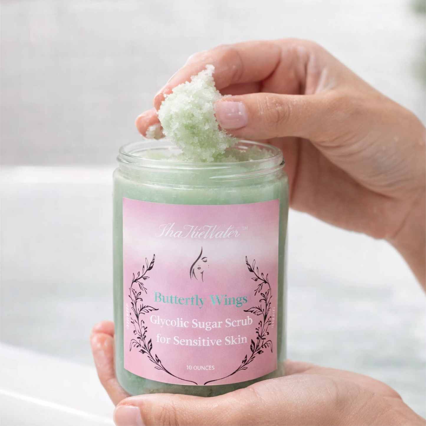 Glycolic Sugar Scrub for Sensitive Skin 10 – Ounce