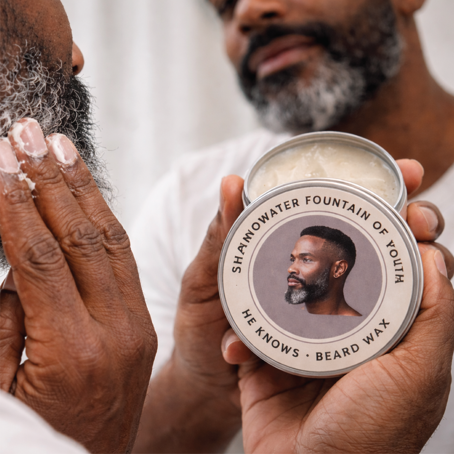 HE KNOWS Beard Wax For Black Men
