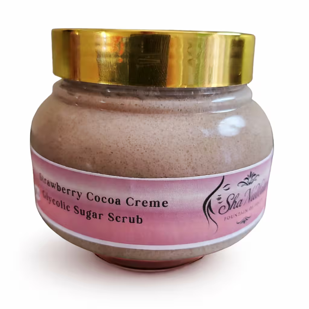 Strawberry Cocoa Creme Glycolic Sugar Scrub