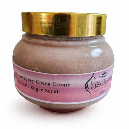 Strawberry Cocoa Creme Glycolic Sugar Scrub
