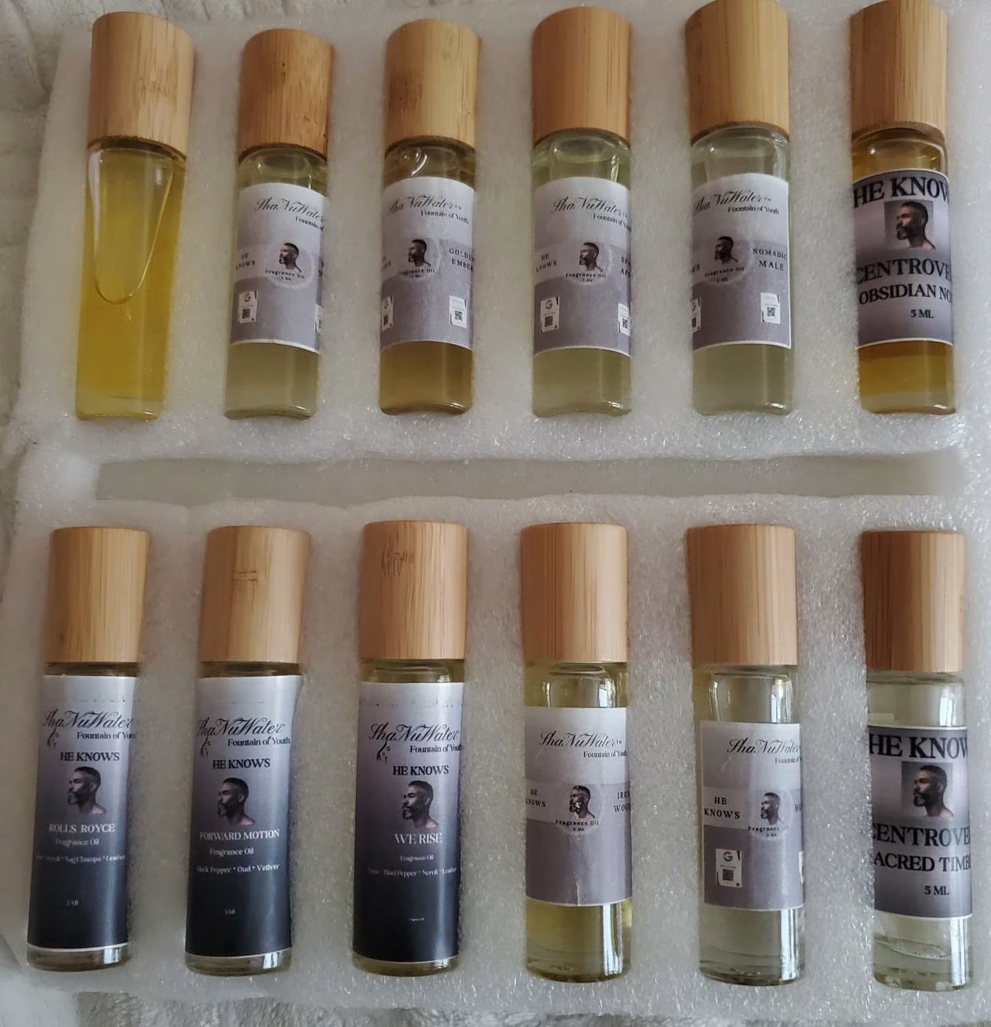 Fragrance Body Oils for Men