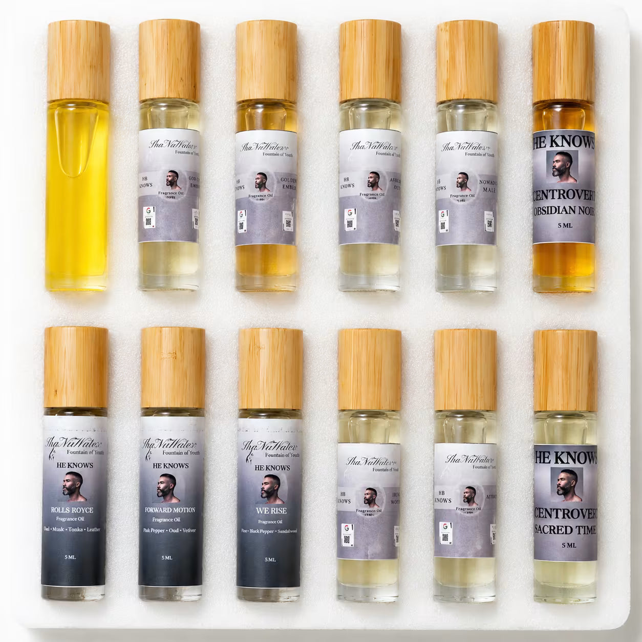 Fragrance Body Oils for Men