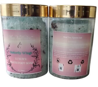 Luxur'e Dead Sea Epsom Salt Bath/ Foot Butterfly Wings 10 - Ounces - Image 2