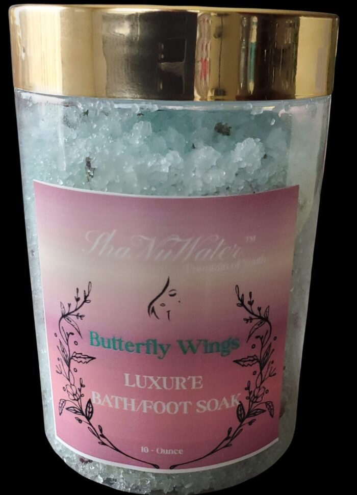 Luxur'e Dead Sea Epsom Salt Bath/ Foot Butterfly Wings 10 - Ounces - Image 3