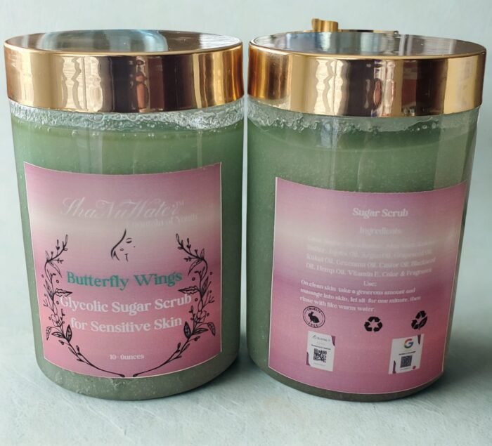 Glycolic Sugar Scrub for Sensitive Skin 10 - Ounce - Image 3