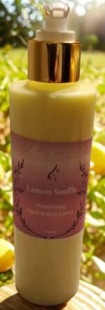 Lemon Souffie Moisturizing Hand & Body Lotion - Image 2