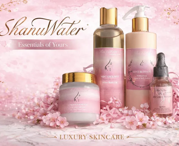 Email Banner with different shanuwater product images