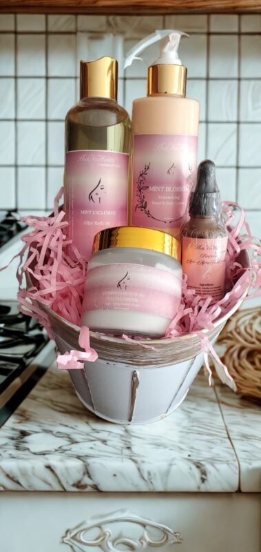 anti-aging skincare bundle daily facial care for melanated skin